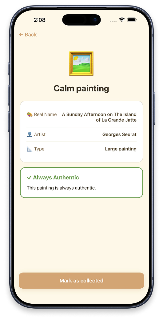 Calm painting