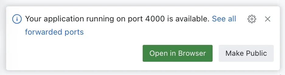 open in browser pop up